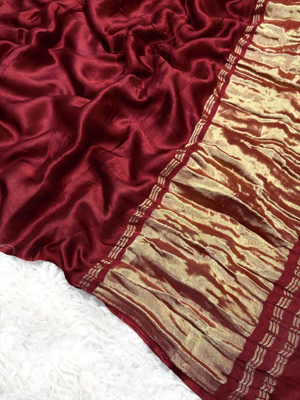 Shree Gajji Pure Silk Traditional Saree