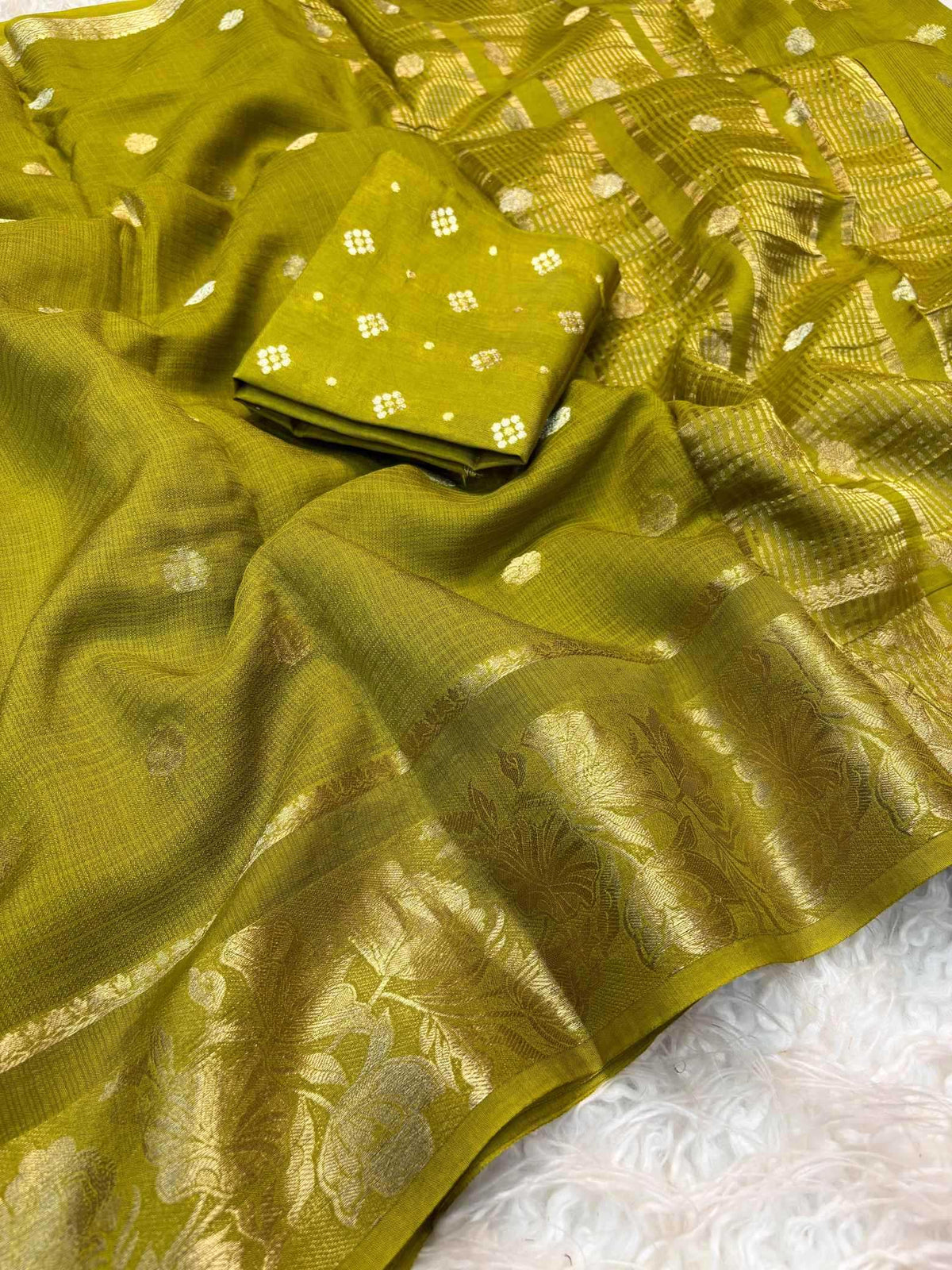 Shree Pure Viscos Kota Doria Saree
