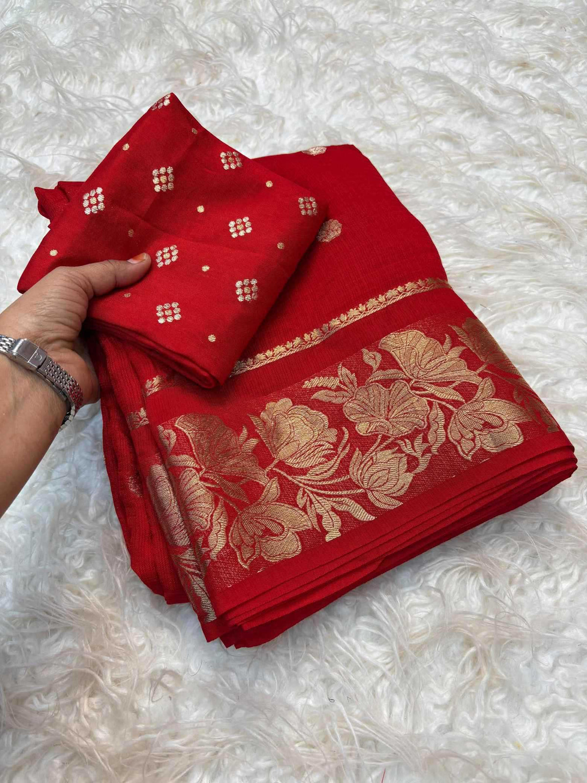 Shree Pure Viscos Kota Doria Saree