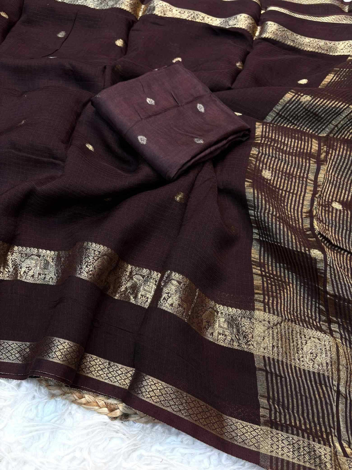 Shree Soft Kota Doria Saree
