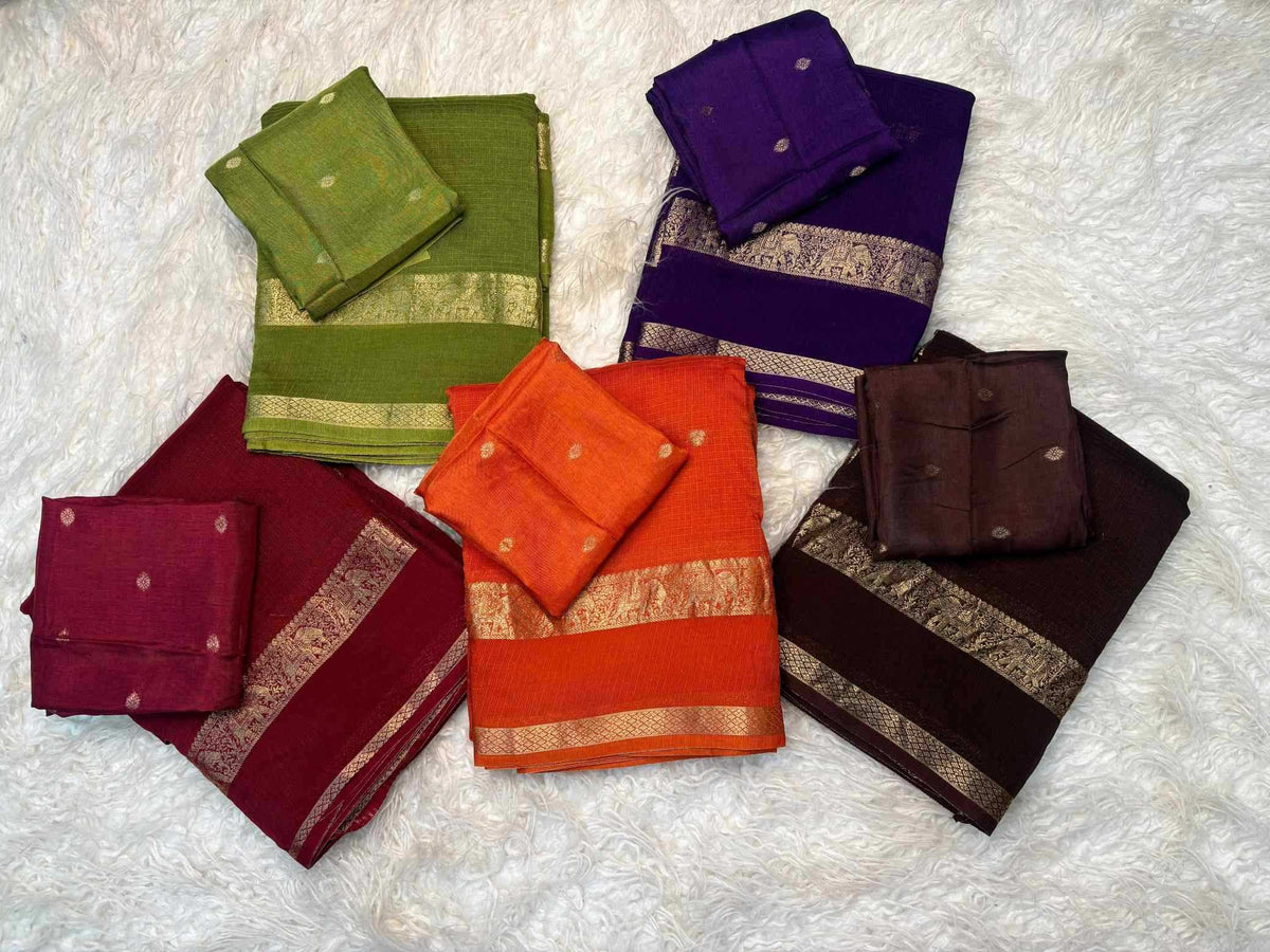 Shree Soft Kota Doria Saree