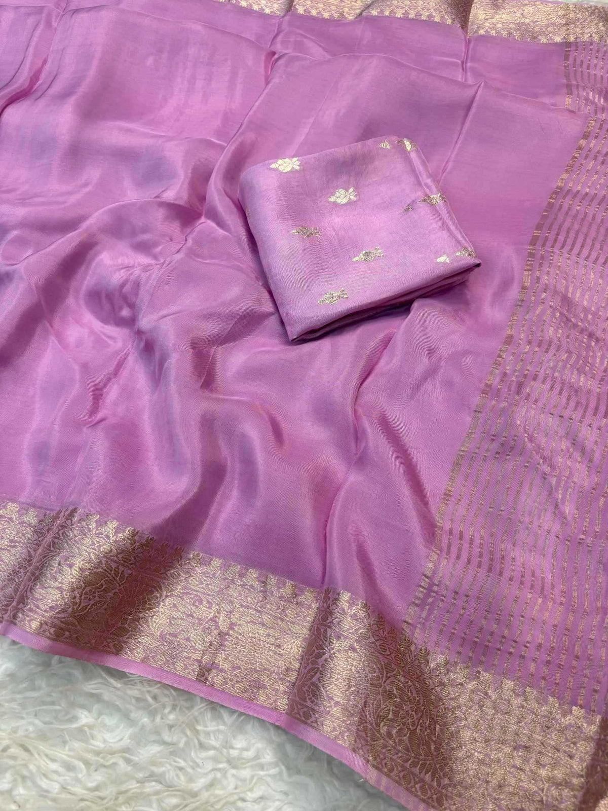 Shree Maysoor Pure Viscos Designer Saree in Red