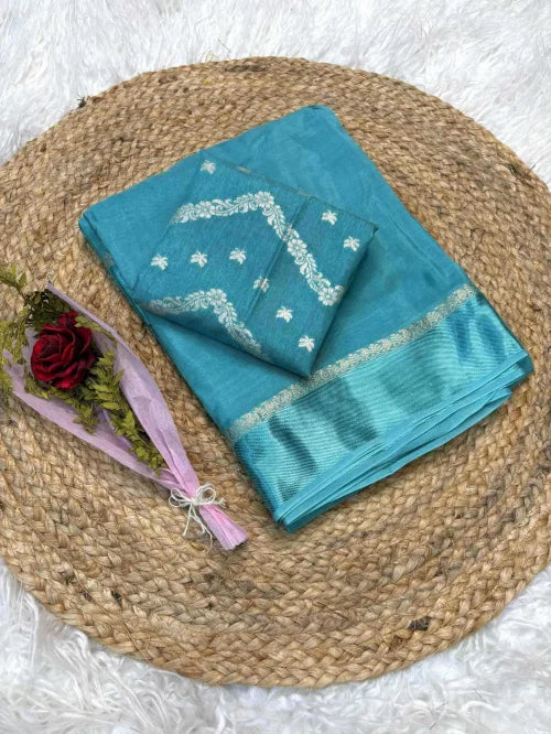 Shree Mysoor Pure Viscos Designer Saree