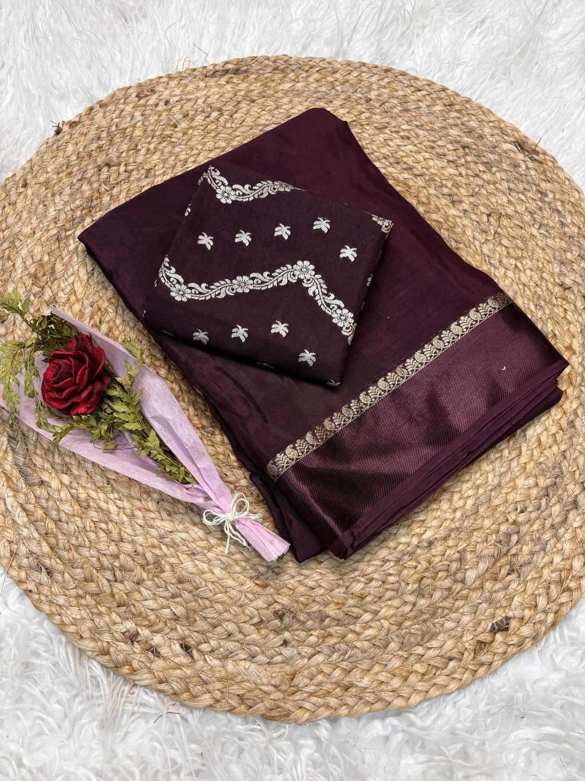Shree Mysoor Pure Viscos Designer Saree