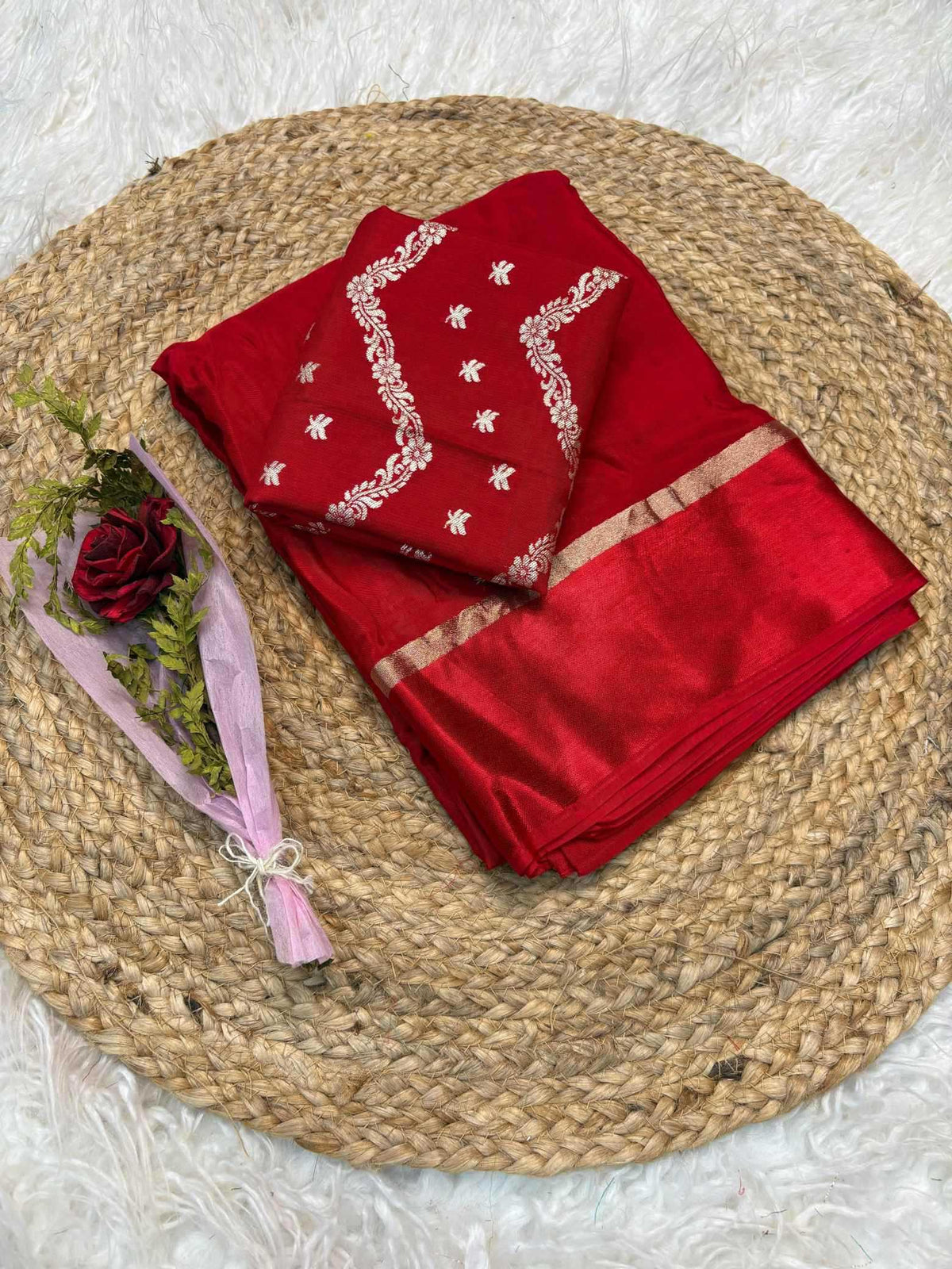 Shree Mysoor Pure Viscos Designer Saree