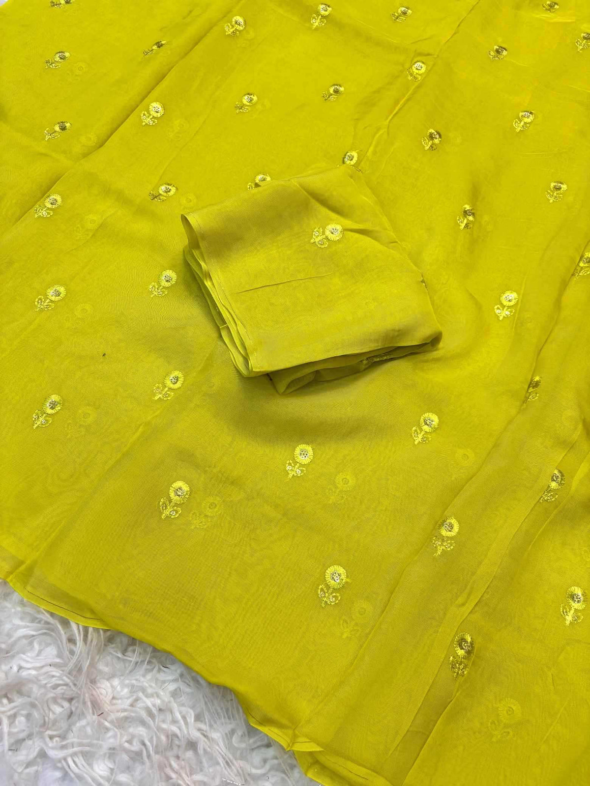 Shree Pure Viscos Organza Saree