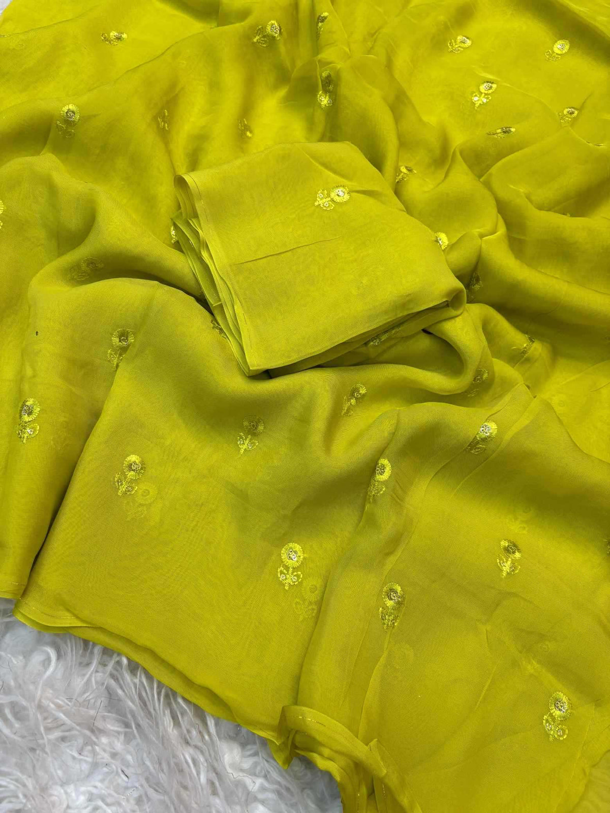 Shree Pure Viscos Organza Saree