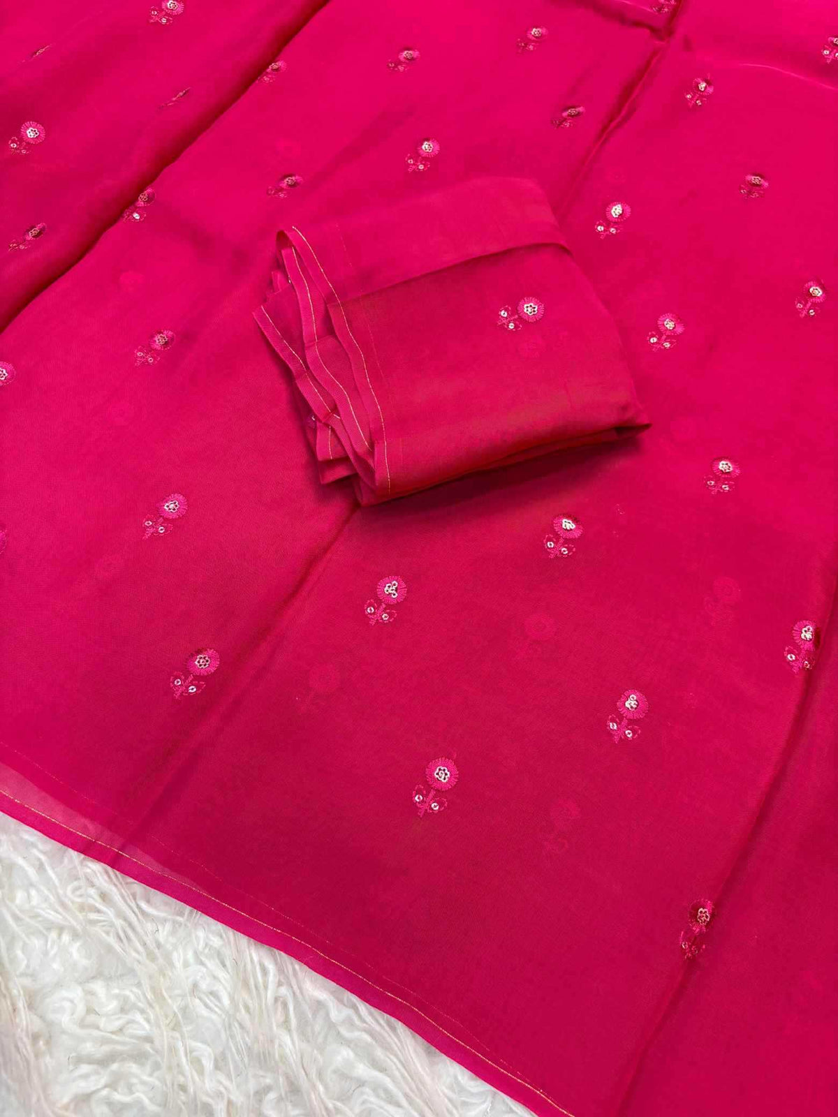 Shree Pure Viscos Organza Saree