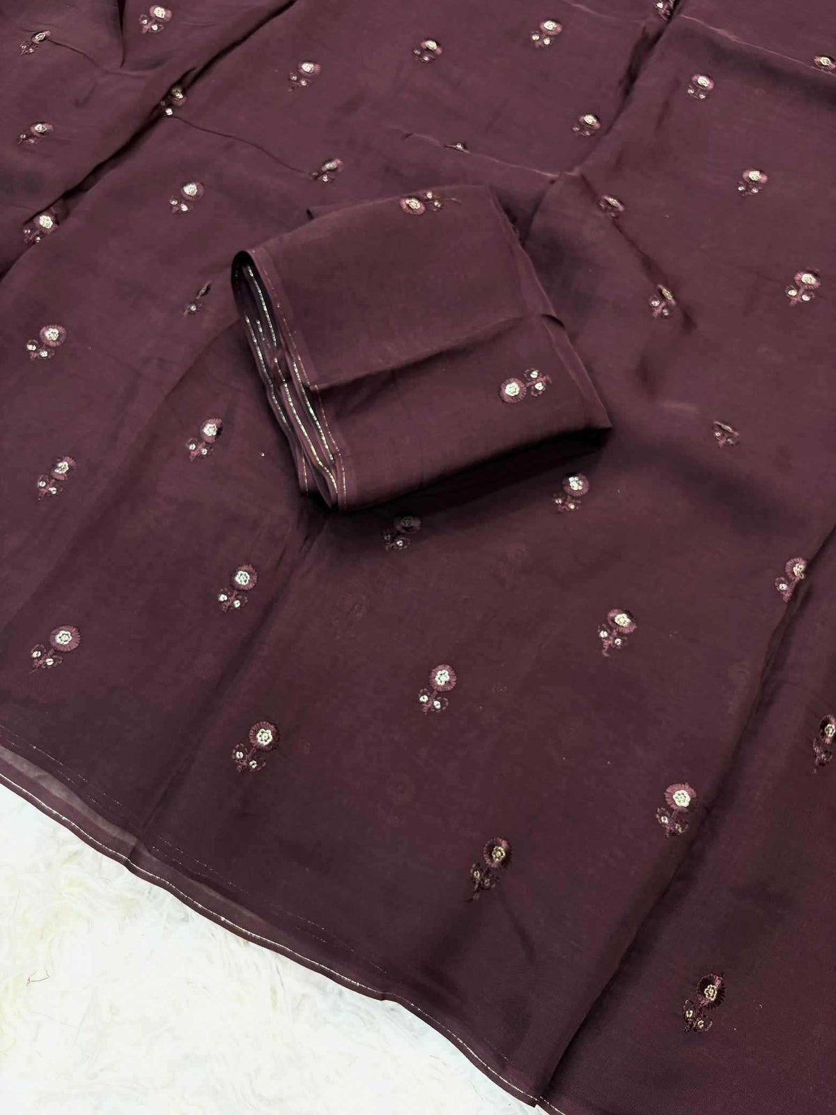 Shree Pure Viscos Organza Saree