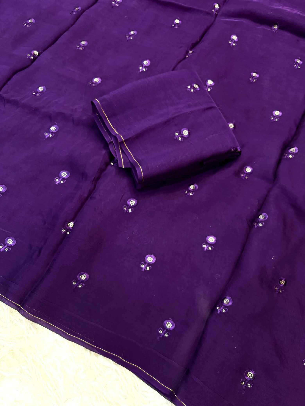 Shree Pure Viscos Organza Saree
