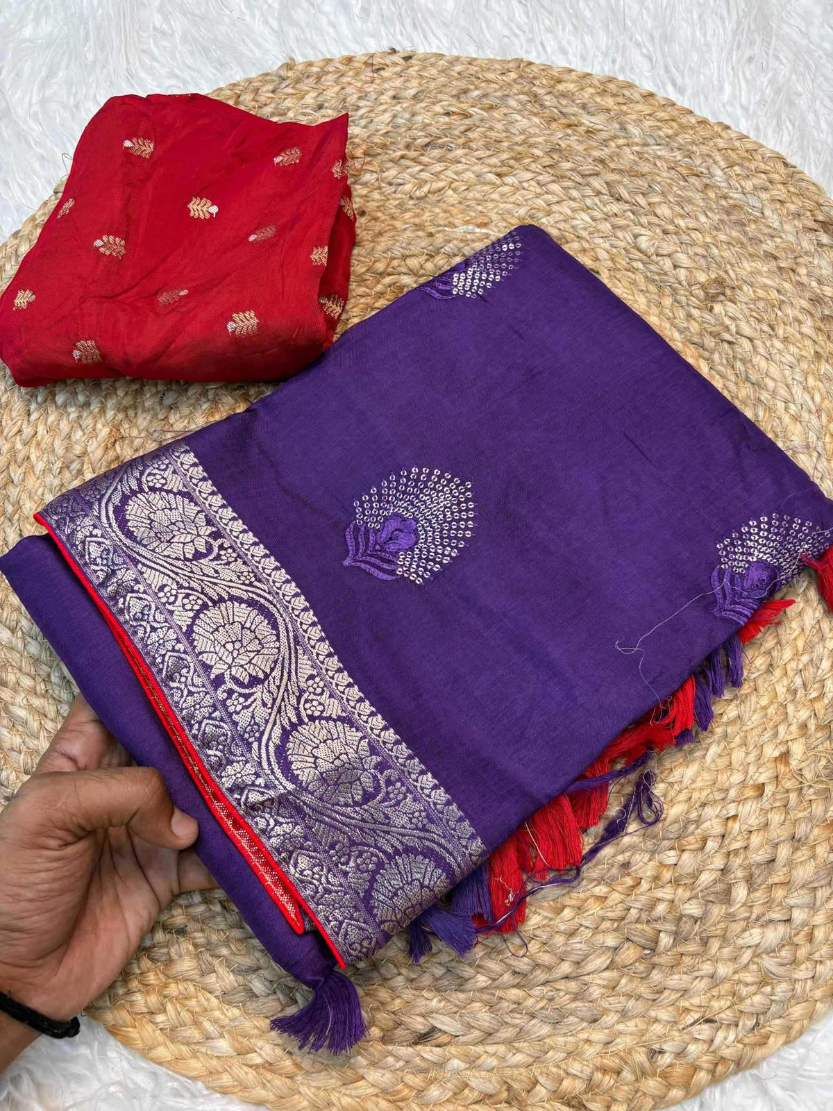 Shree Pure Viscos Designer Saree
