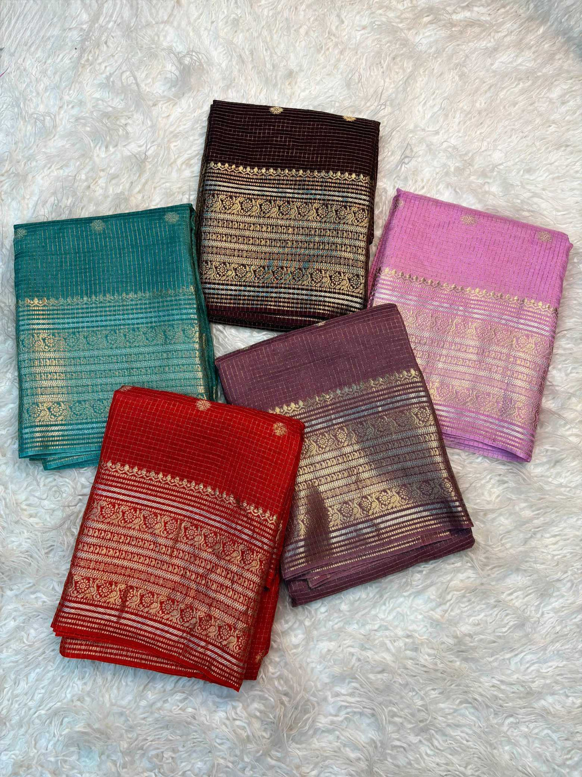 Shree Swan Viscos Chifon Designer Saree