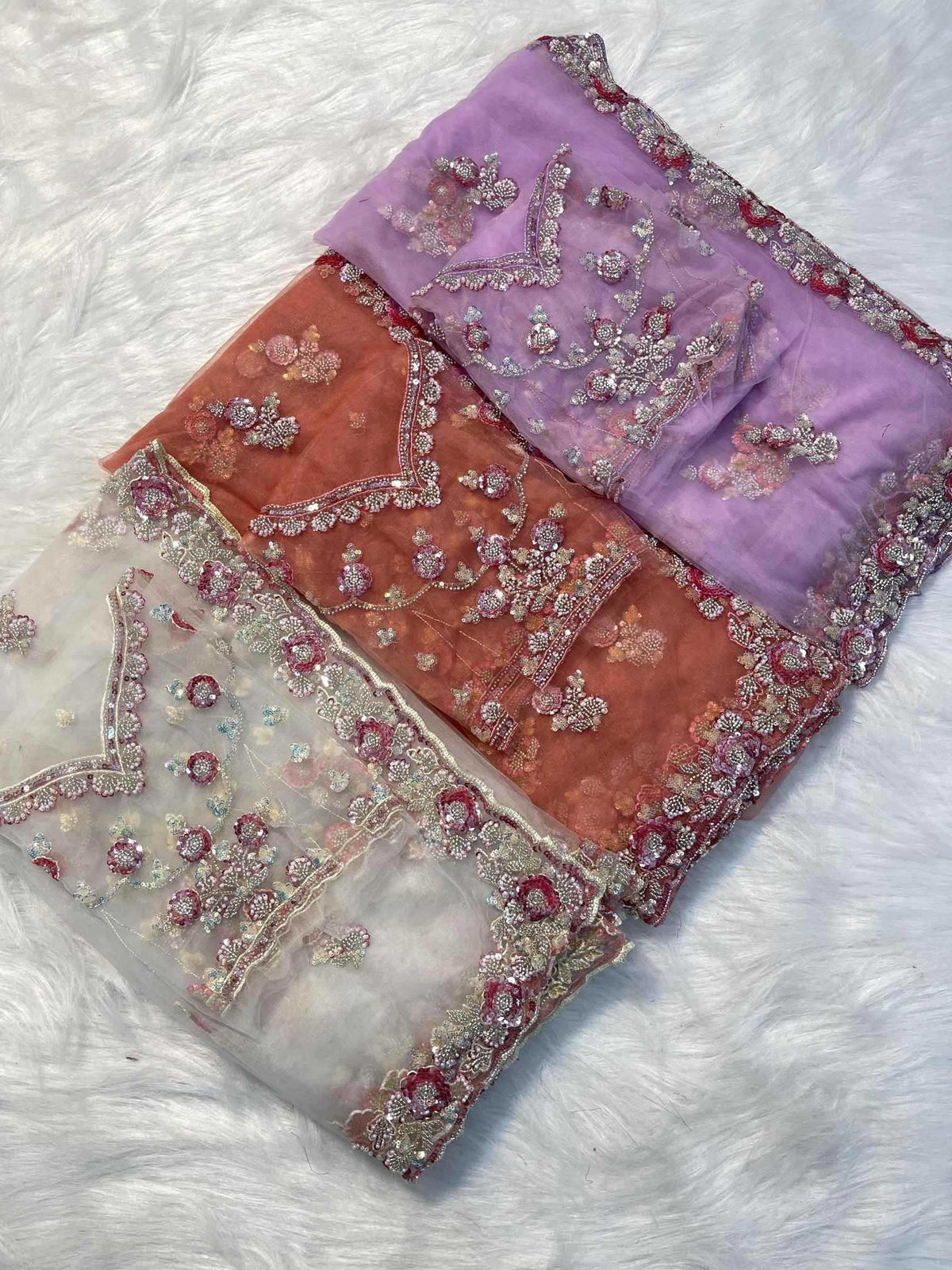 Net Party Wear Saree