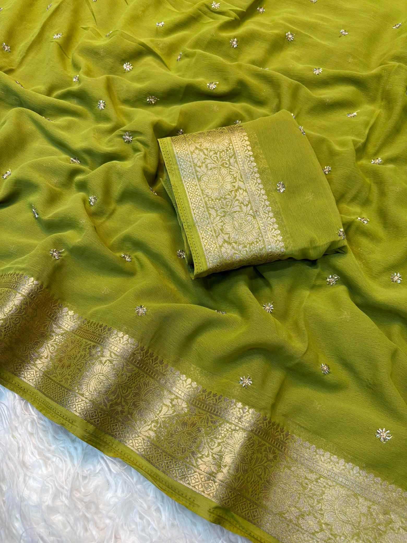 Chiffon Designer Saree