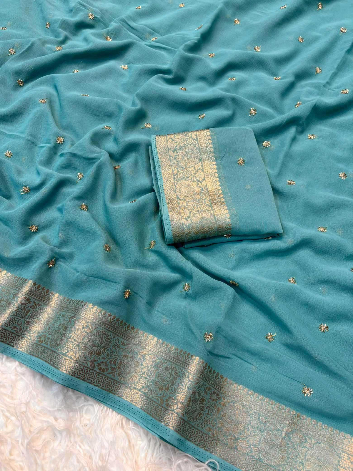 Chiffon Designer Saree