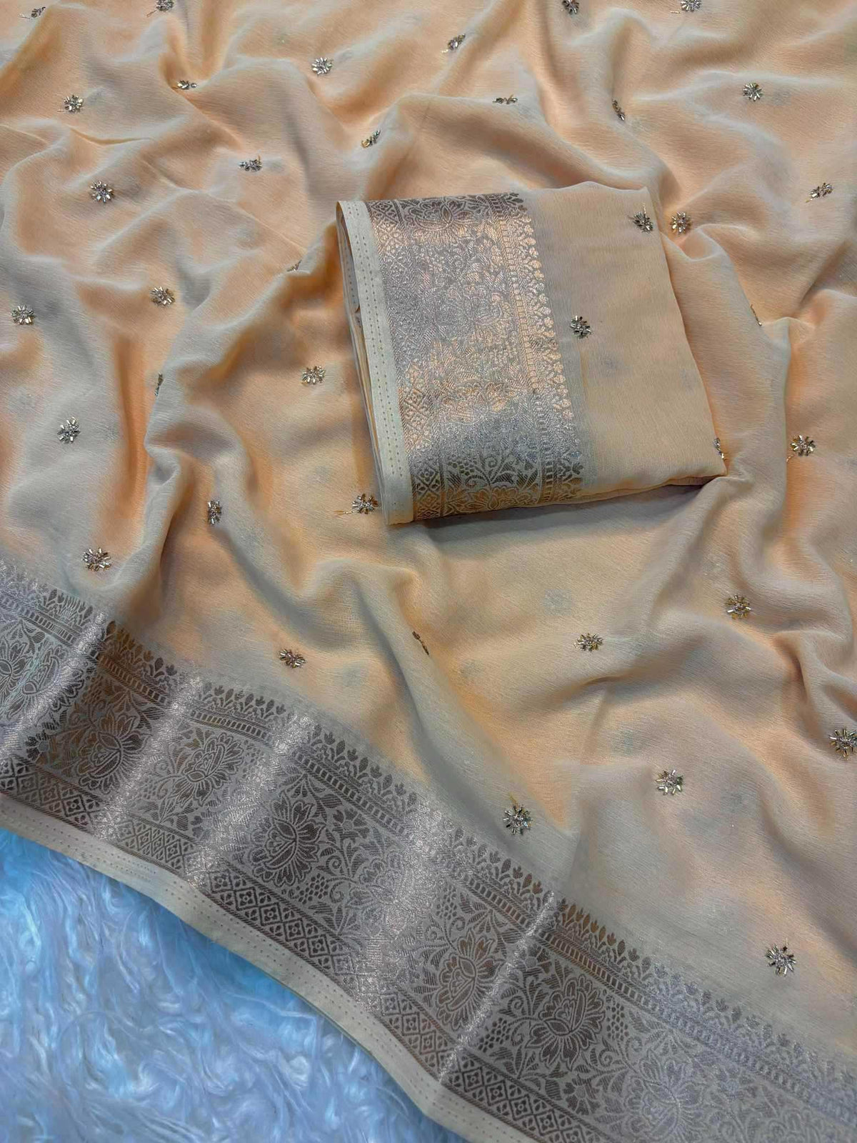 Chiffon Designer Saree