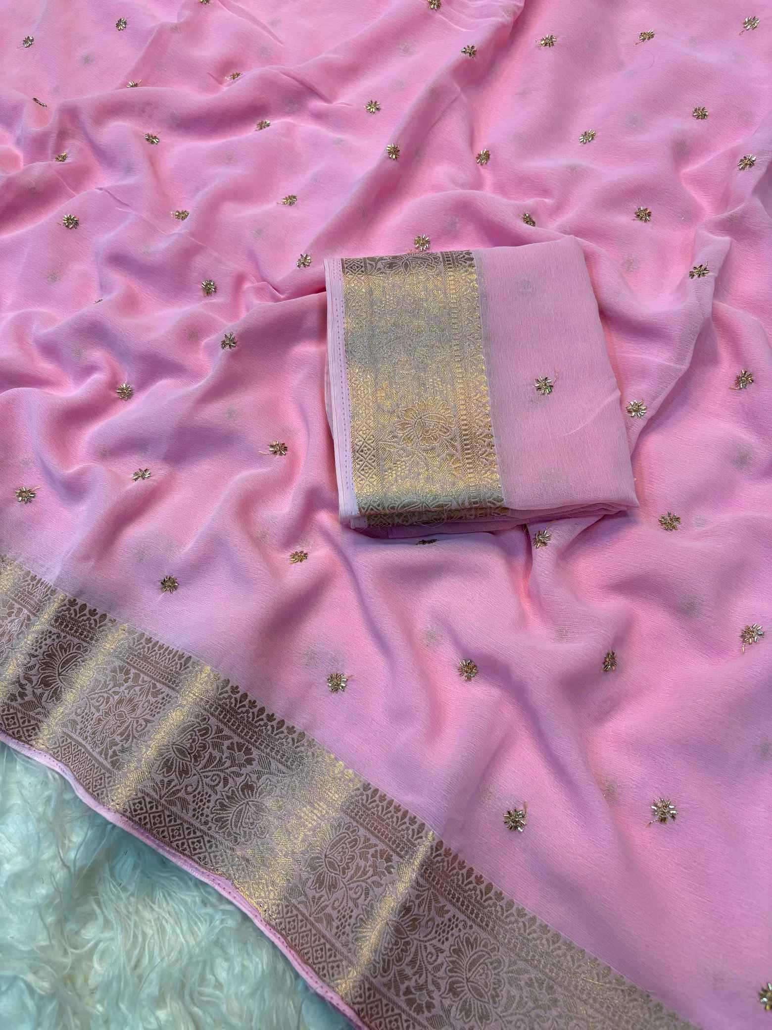 Chiffon Designer Saree