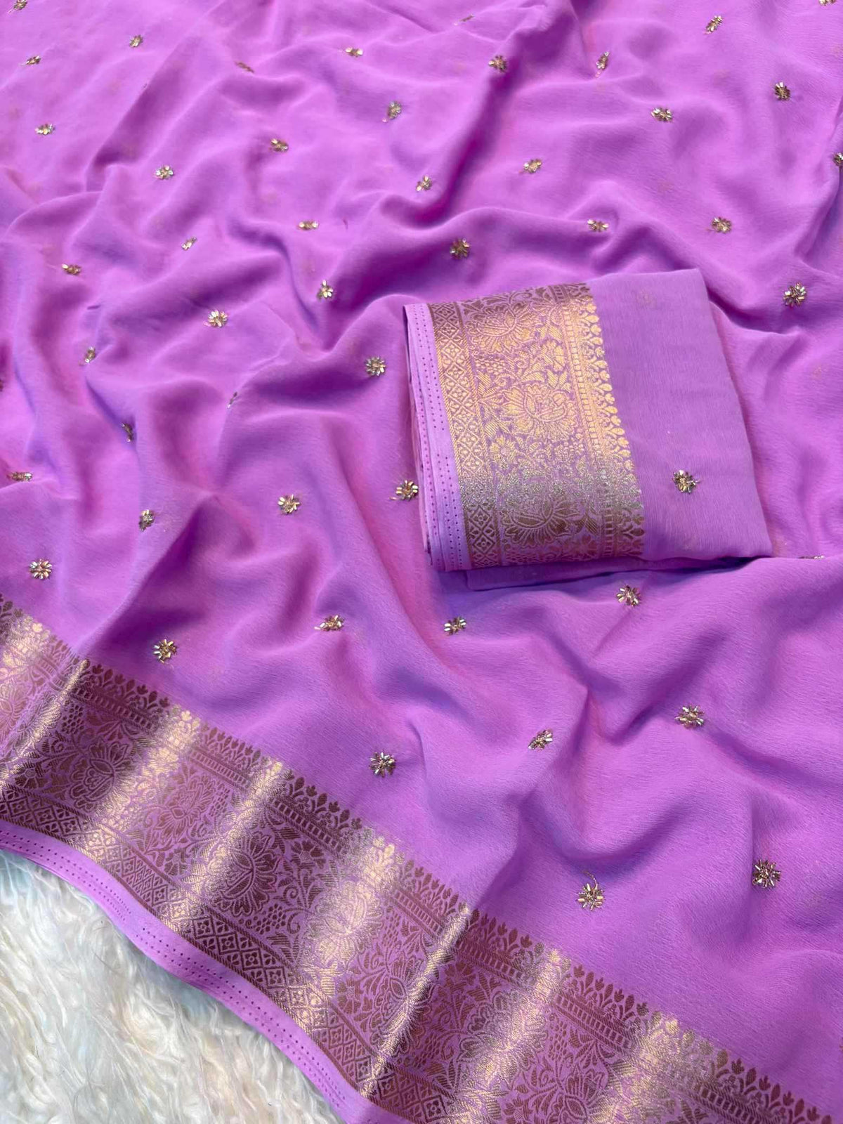 Chiffon Designer Saree