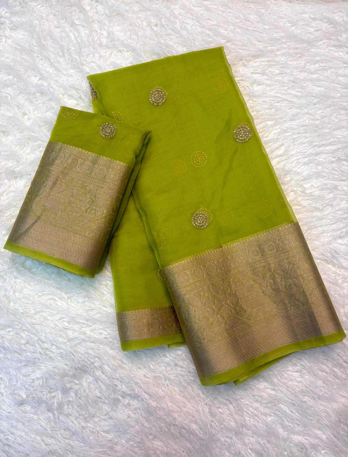 Organza Designer Saree