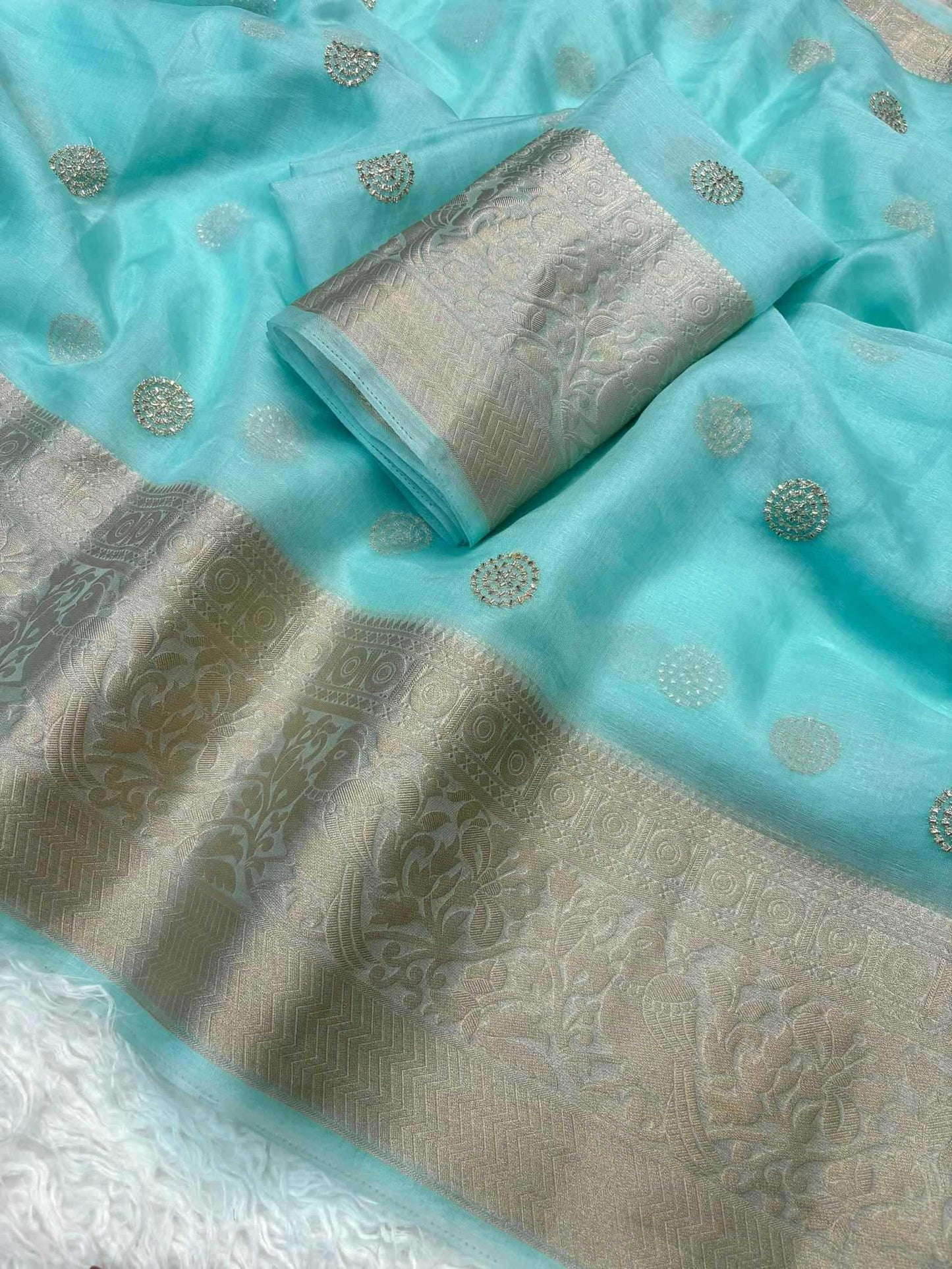 Organza Designer Saree