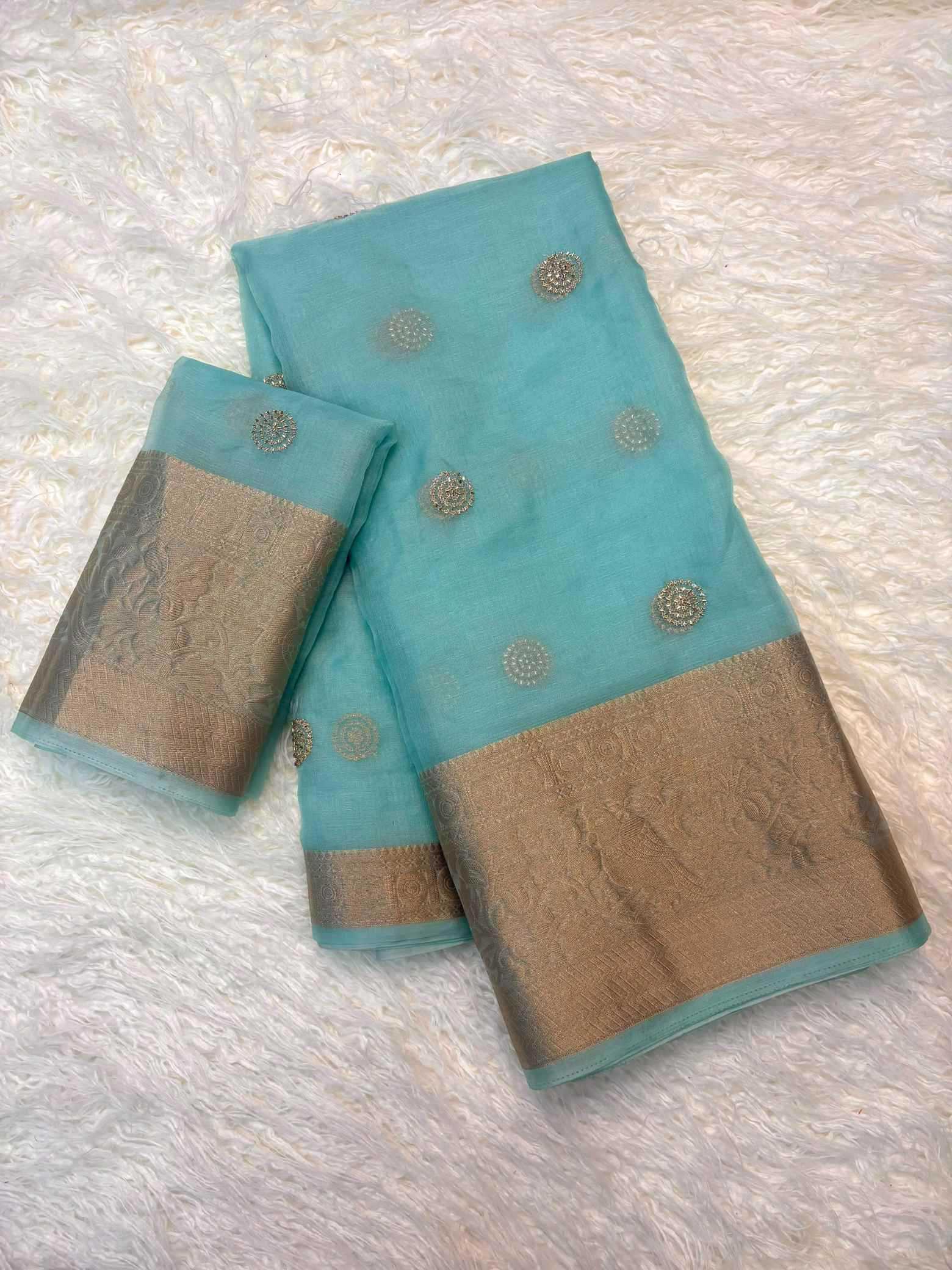 Organza Designer Saree