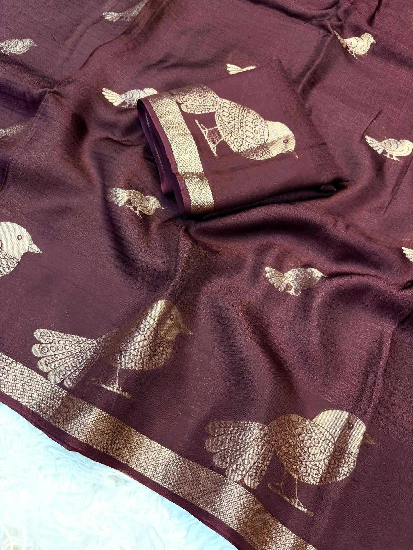 Pure Viscos Designer Saree