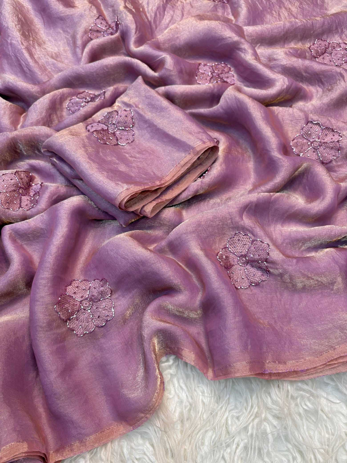 Space Silk Party Wear Saree