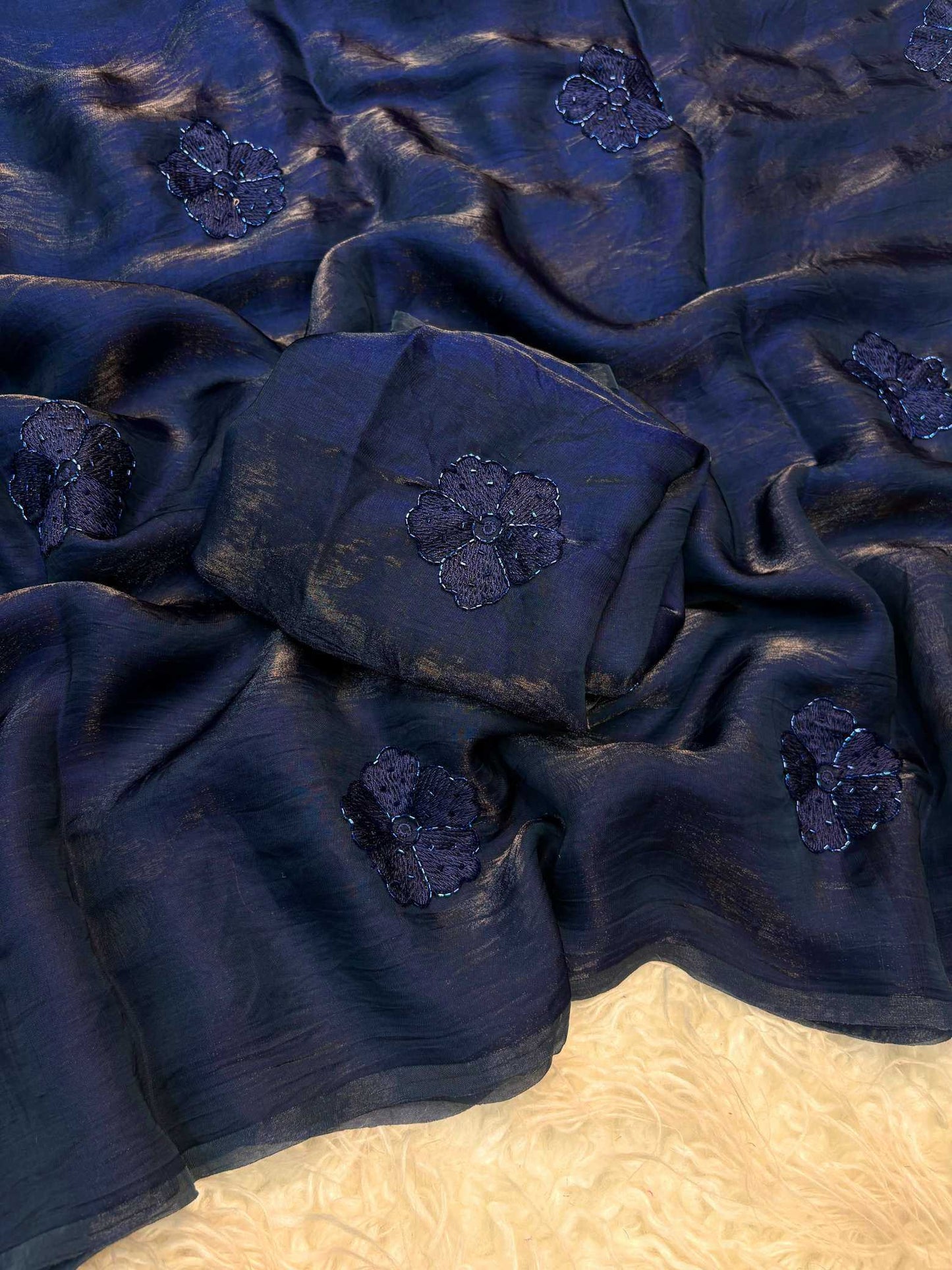Space Silk Party Wear Saree