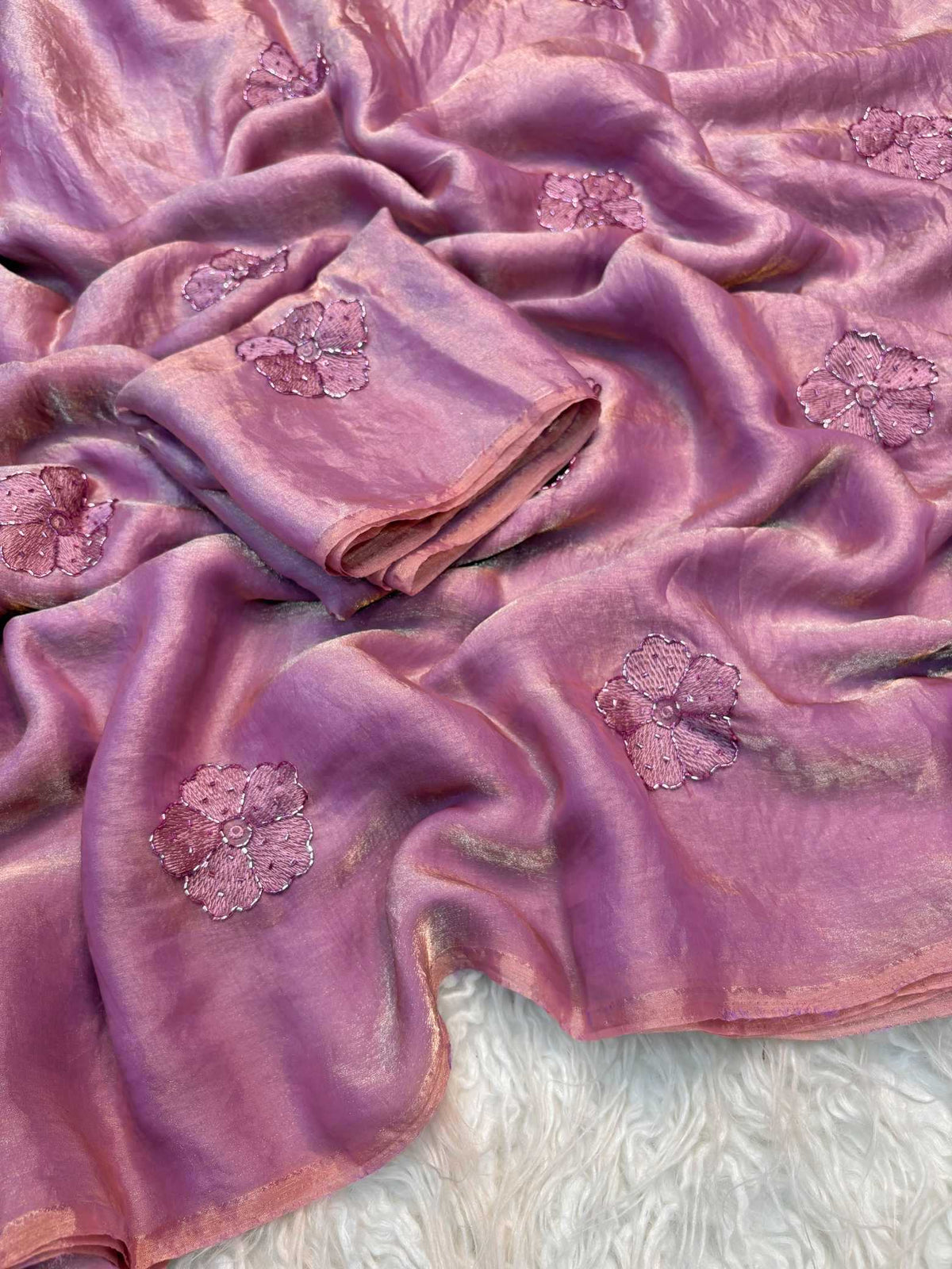 Space Silk Traditional Saree