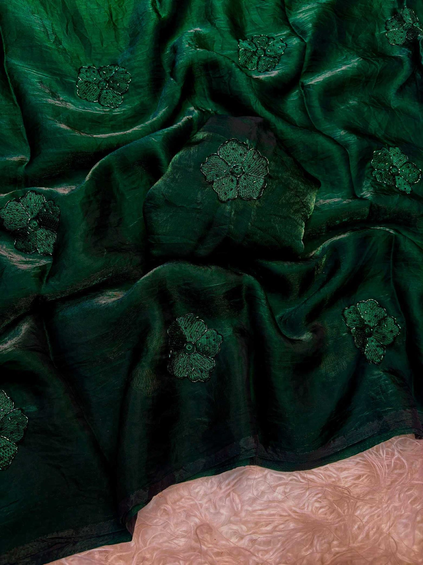 Space Silk Traditional Saree