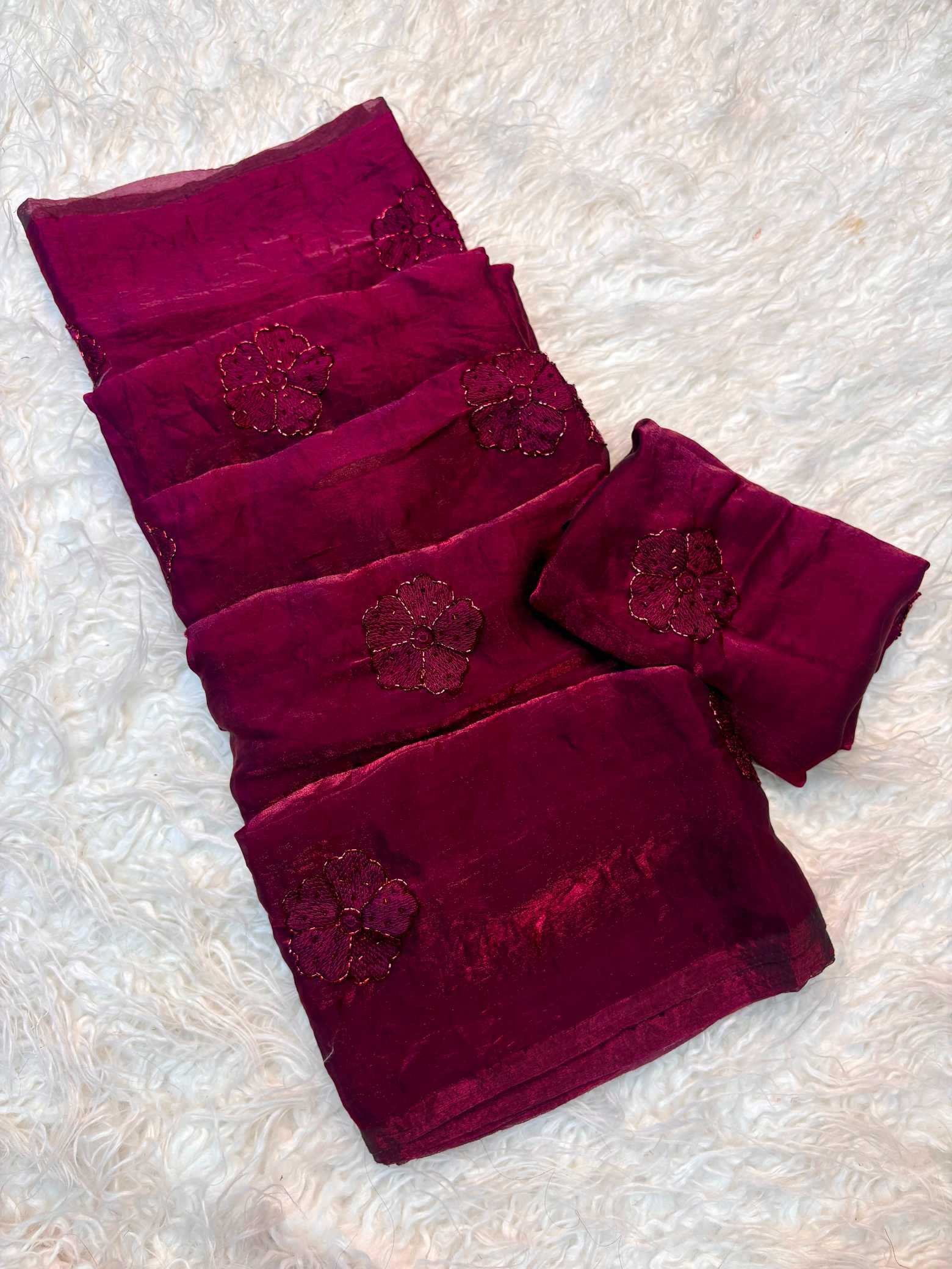 Space Silk Traditional Saree