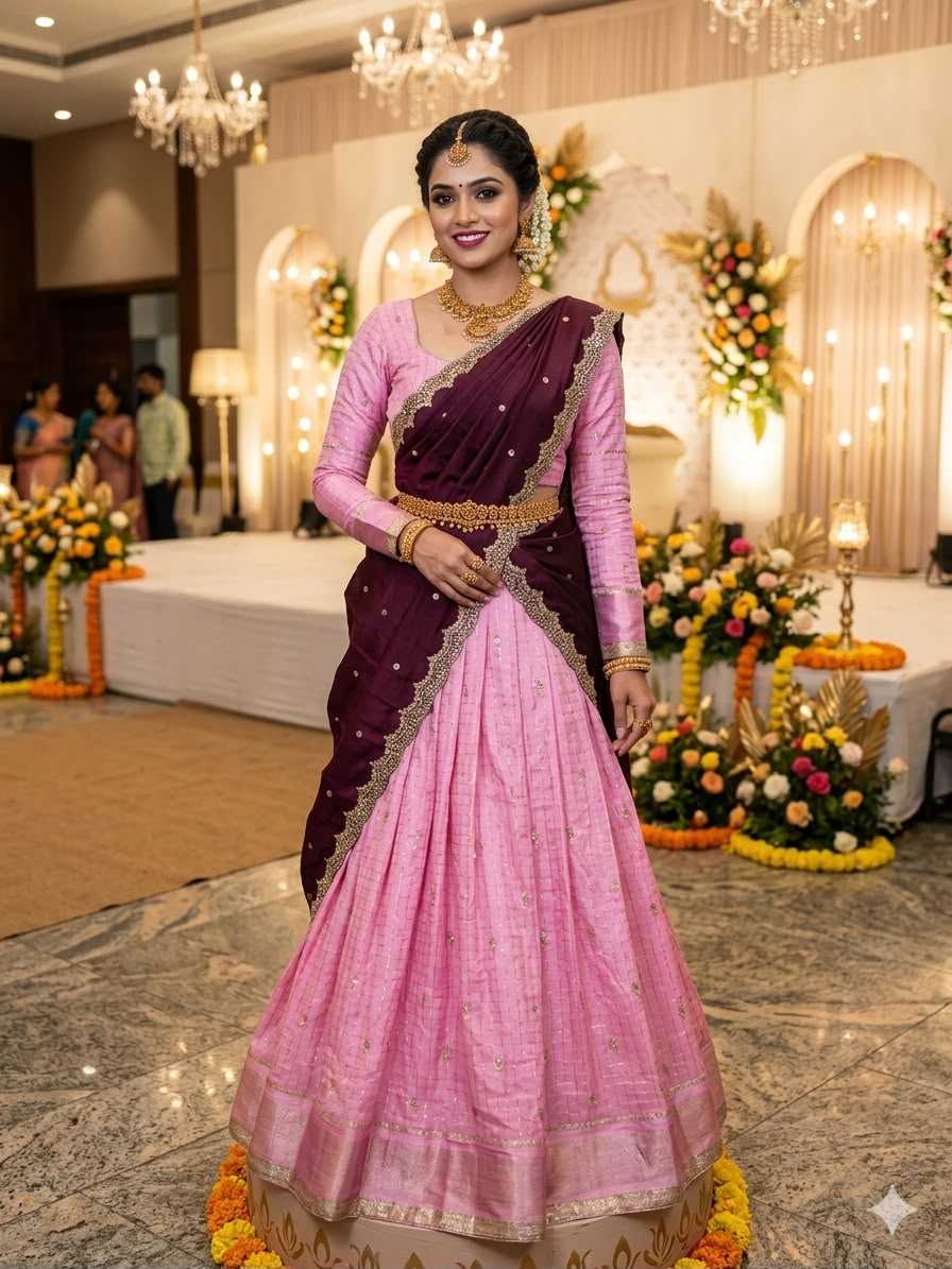Pure Viscos Designer Lehenga