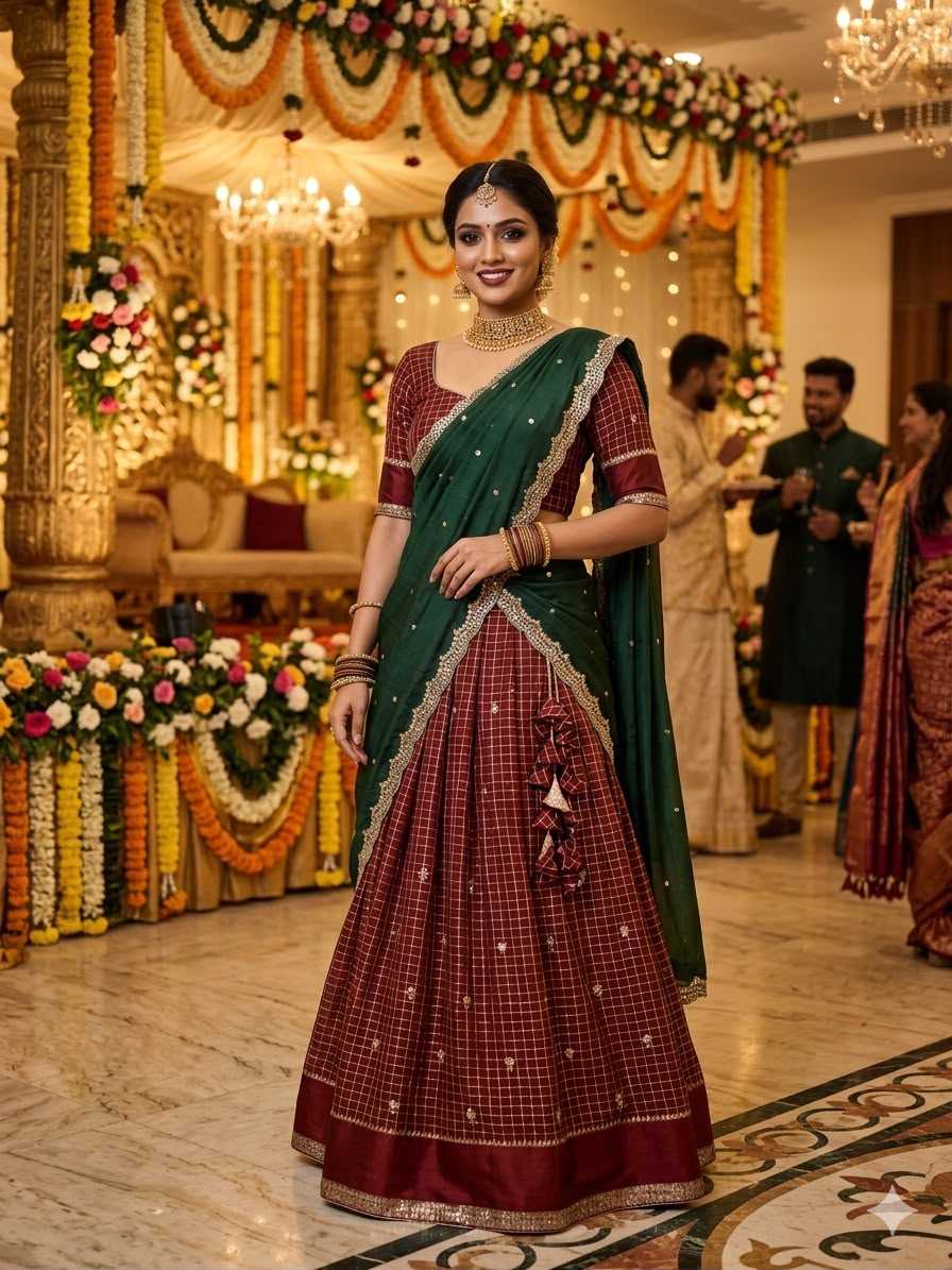 Pure Viscos Designer Lehenga