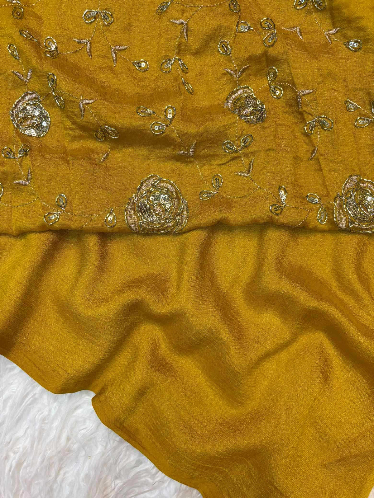 Vichitra Silk Party Wear Saree