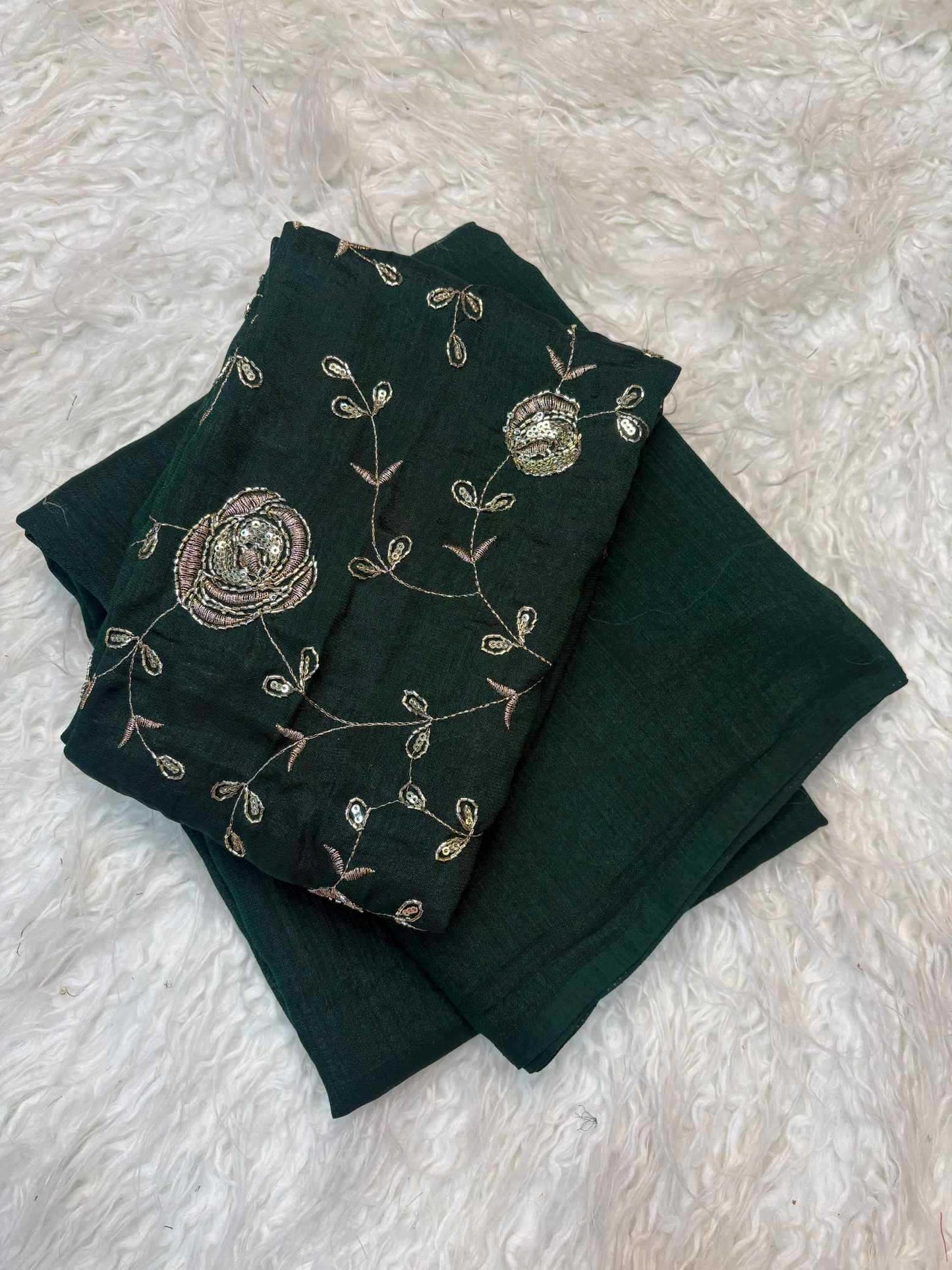 Vichitra Silk Party Wear Saree