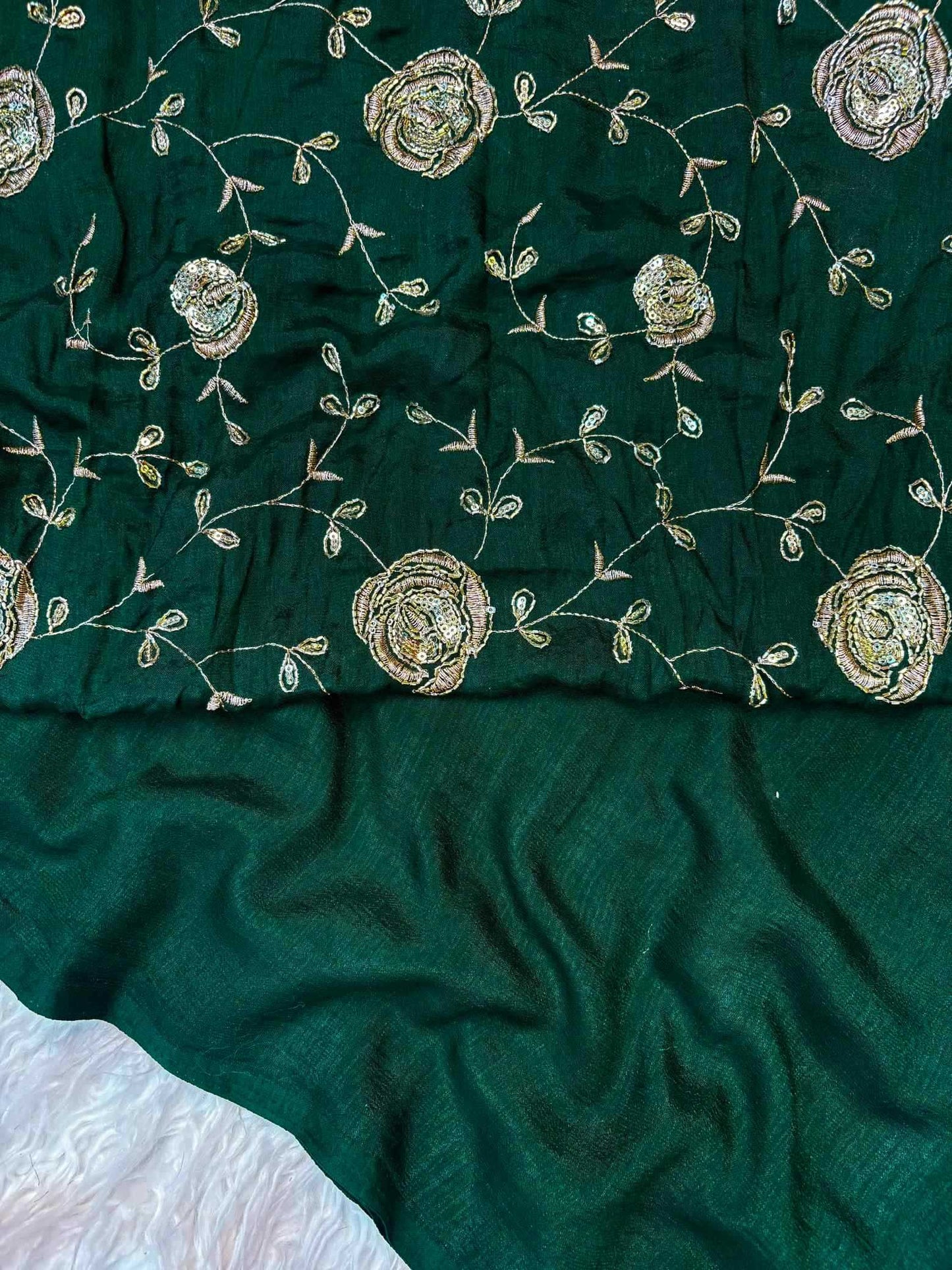 Vichitra Silk Party Wear Saree