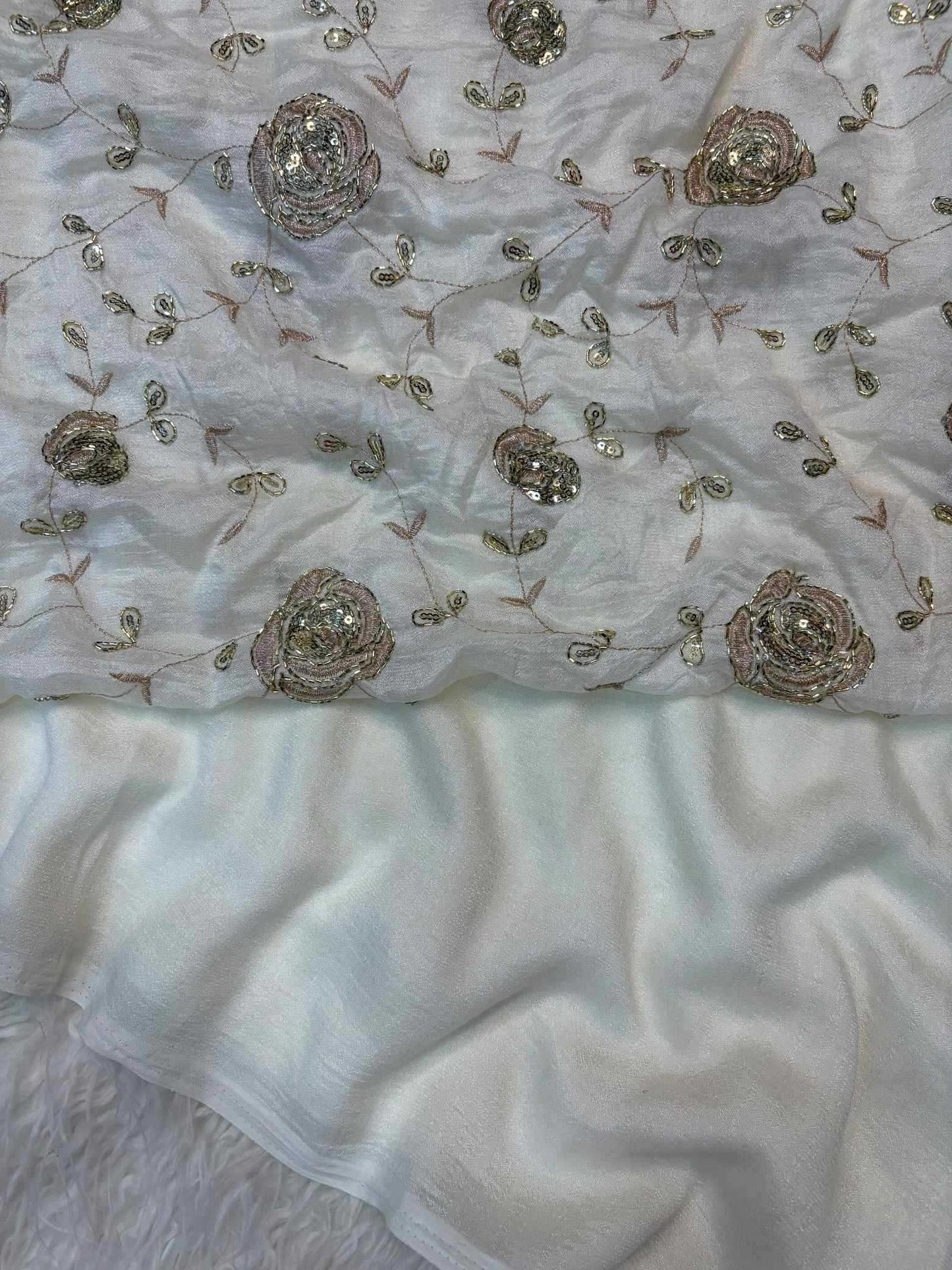 Vichitra Silk Party Wear Saree