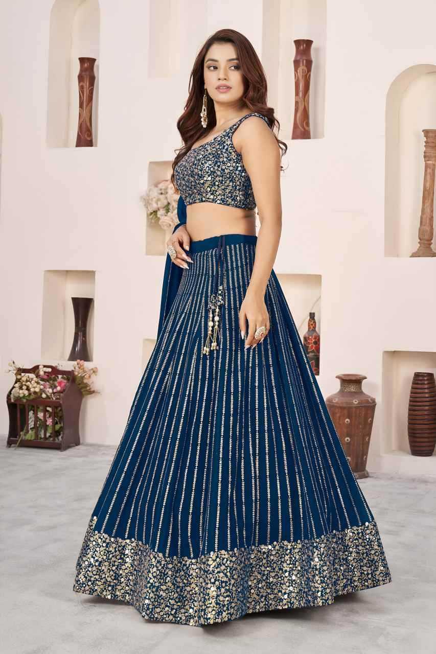 Georgette Designer Lehenga