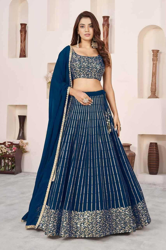 Georgette Designer Lehenga