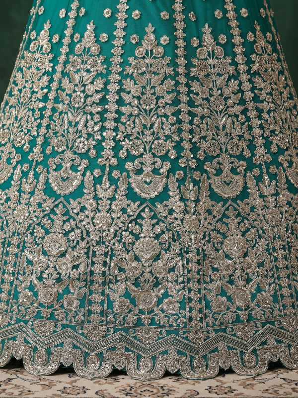 Soft Net Wedding Lehenga