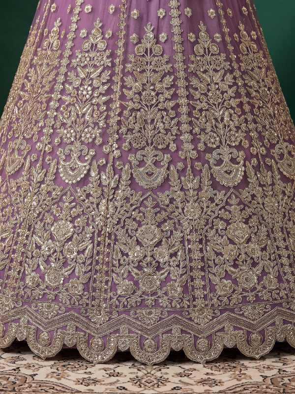 Soft Net Wedding Lehenga