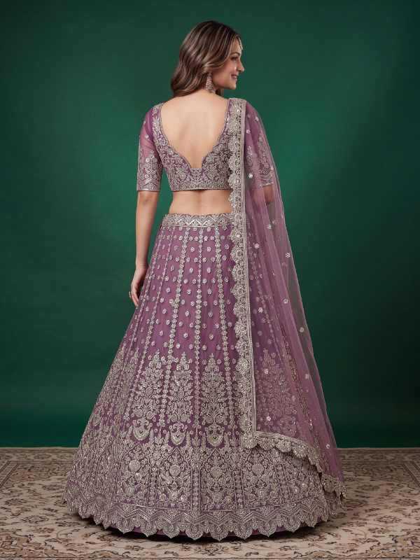 Soft Net Wedding Lehenga