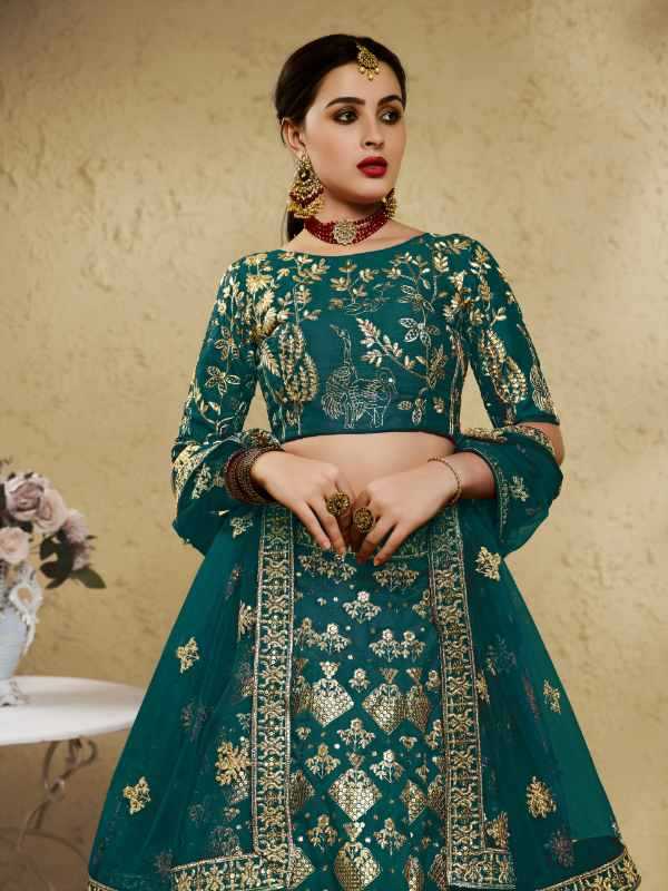 Art Silk Traditional Lehenga