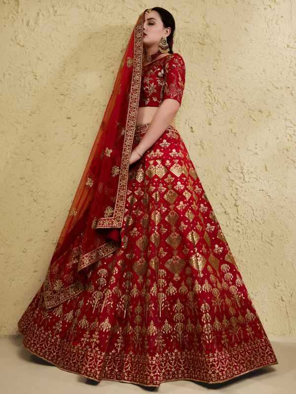 Art Silk Traditional Lehenga