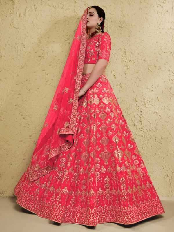 Art Silk Traditional Lehenga