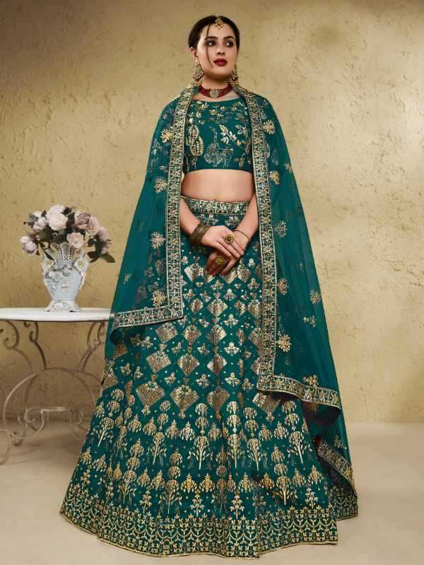 Art Silk Traditional Lehenga