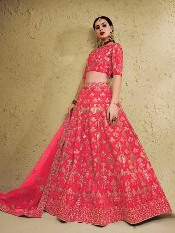 Art Silk Traditional Lehenga