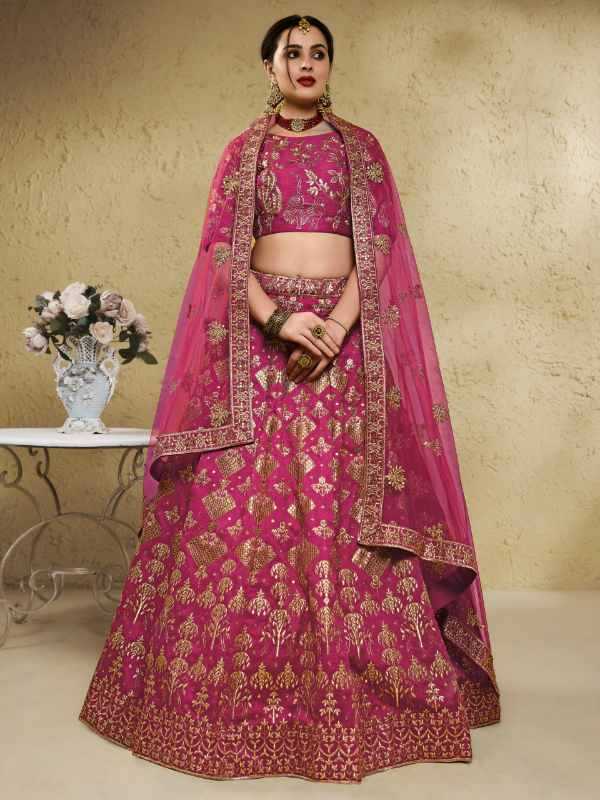 Art Silk Traditional Lehenga