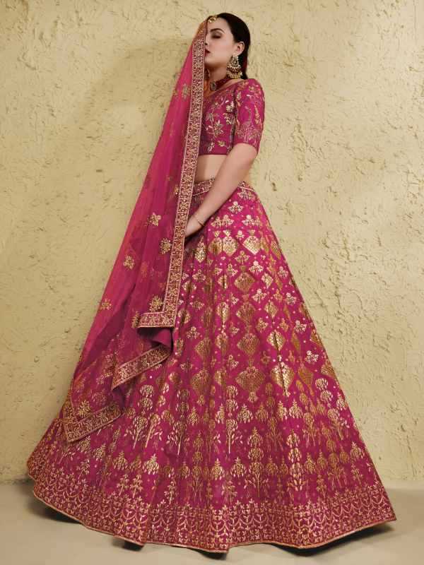 Art Silk Traditional Lehenga