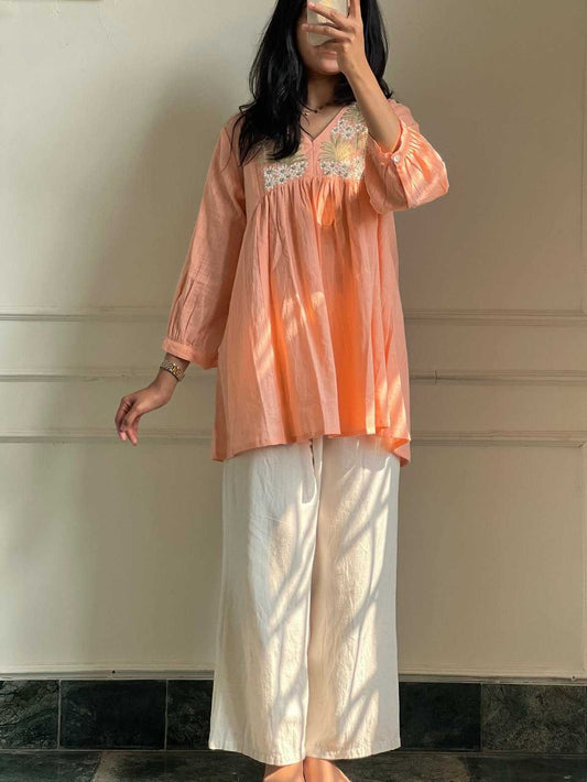 Janki Pure Cotton Embroidery Suit